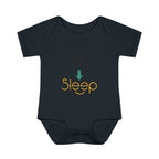 SleepAura - Luxe - Infant Bodysuit "Let Me Sleep" Funny Baby One-Piece