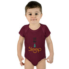 SleepAura - Luxe - Infant Bodysuit "Let Me Sleep" Funny Baby One-Piece