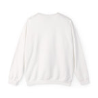 SleepAura Luxe cozy yoga and sleep crewneck sweatshirt in white