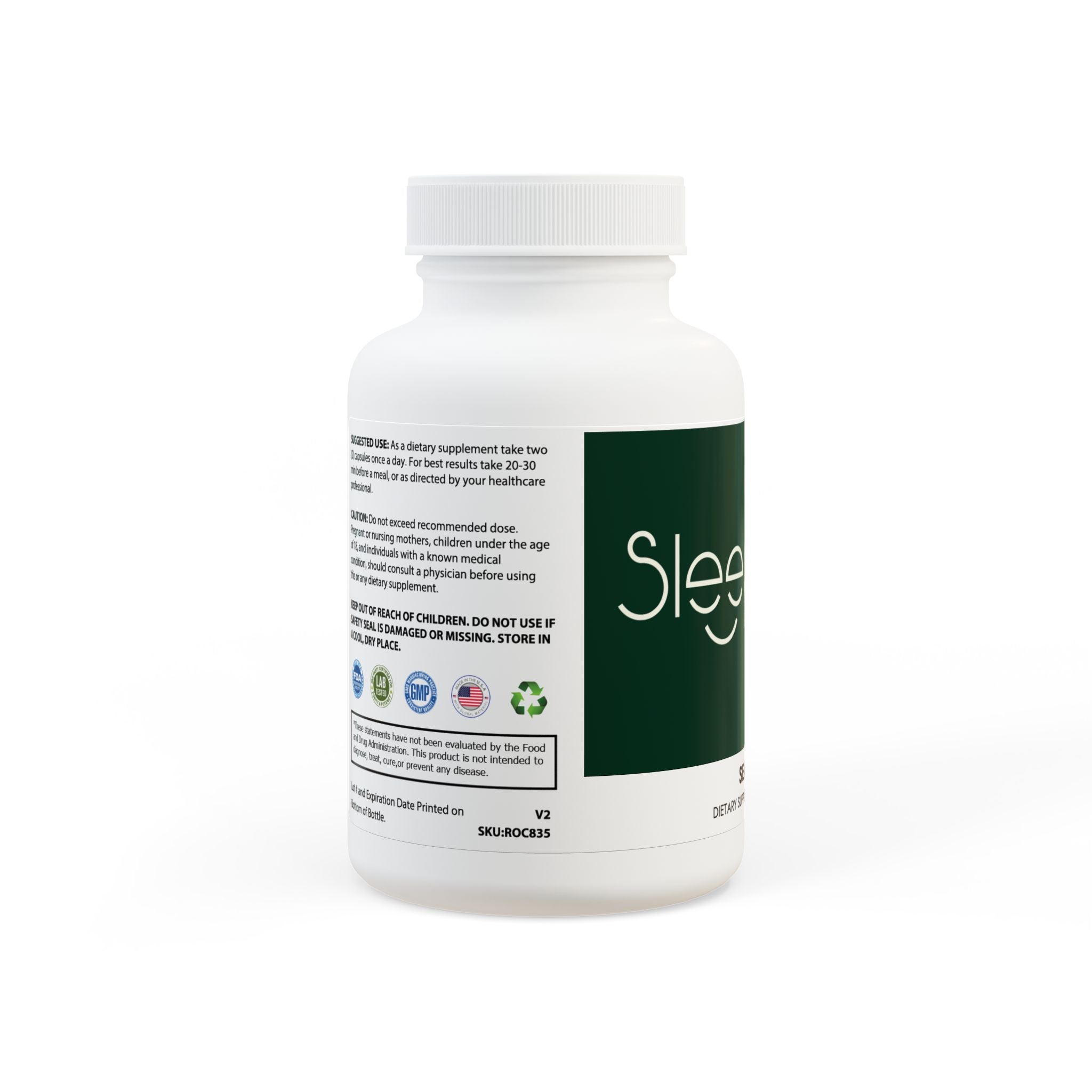 SleepAura Luxe - Sea Moss Supplement (60 Capsules)