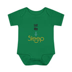 SleepAura - Luxe - Infant Bodysuit "Let Me Sleep" Funny Baby One-Piece