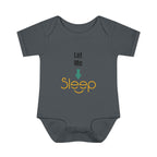 SleepAura - Luxe - Infant Bodysuit "Let Me Sleep" Funny Baby One-Piece