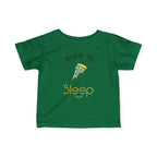 Infant Tee "Born to Sleep" Pizza Baby Shirt