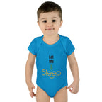 SleepAura - Luxe - Infant Bodysuit "Let Me Sleep" Funny Baby One-Piece