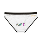 SleepAura Luxe - Galaxy Sleep Bikini Underwear — Cute Planet, Star & Moon Print