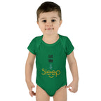 SleepAura - Luxe - Infant Bodysuit "Let Me Sleep" Funny Baby One-Piece