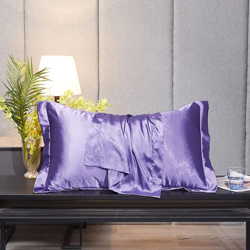 Imitation Silk Pillowcase - Ice Silk Bedding Towel
