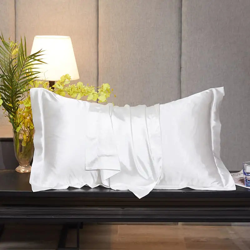 Imitation Silk Pillowcase - Ice Silk Bedding Towel